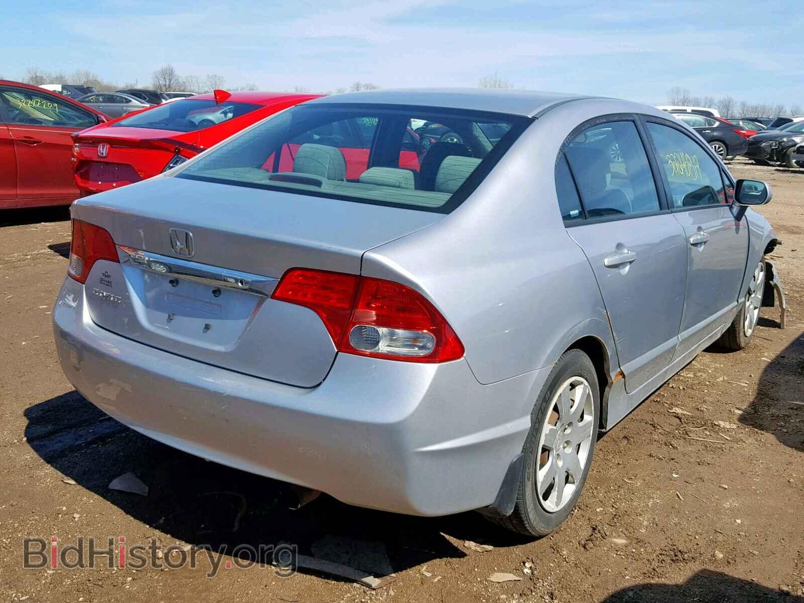 2009 HONDA CIVIC LX - VIN: 19XFA16519E048708 - Фото 4