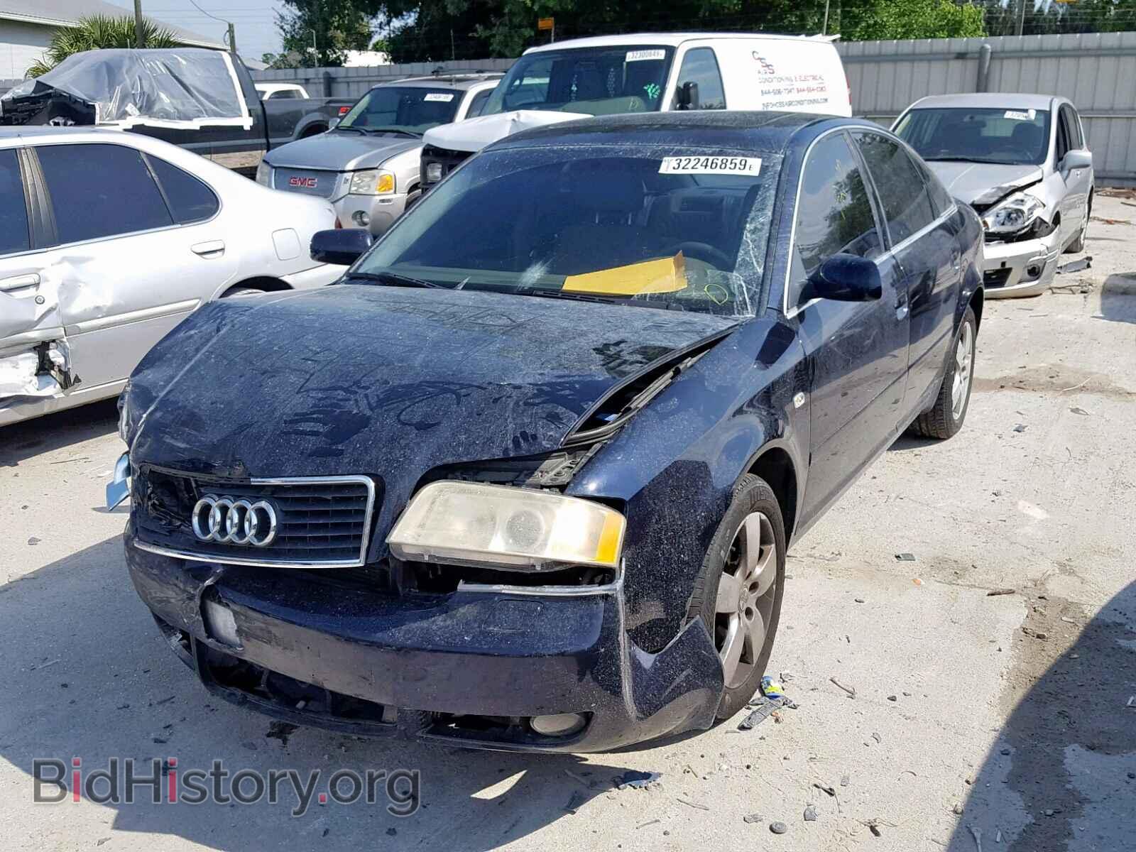 2002 AUDI A6 - VIN: WAULT64B42N073037 - Фото 2