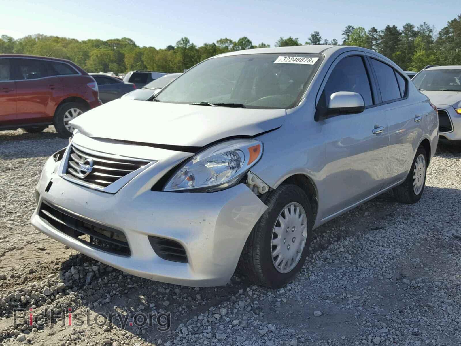 2012 NISSAN VERSA - VIN: 3N1CN7AP0CL815361 - Фото 2