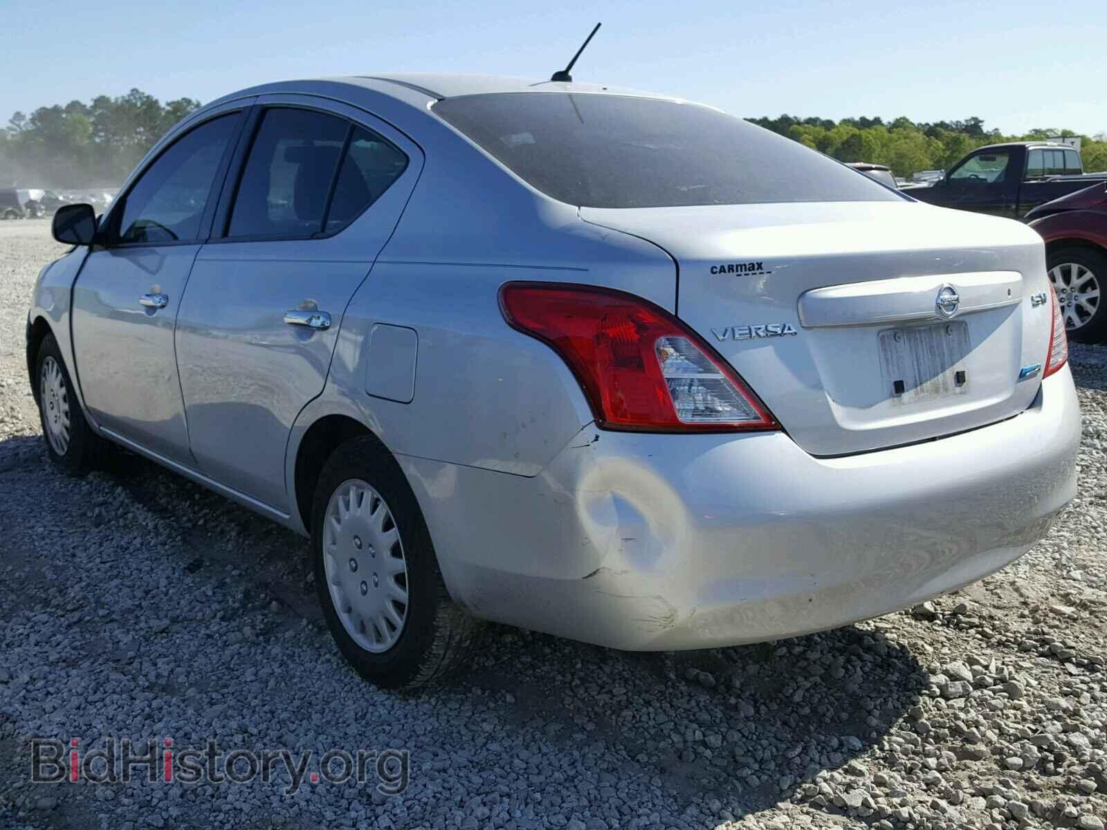 2012 NISSAN VERSA - VIN: 3N1CN7AP0CL815361 - Фото 3
