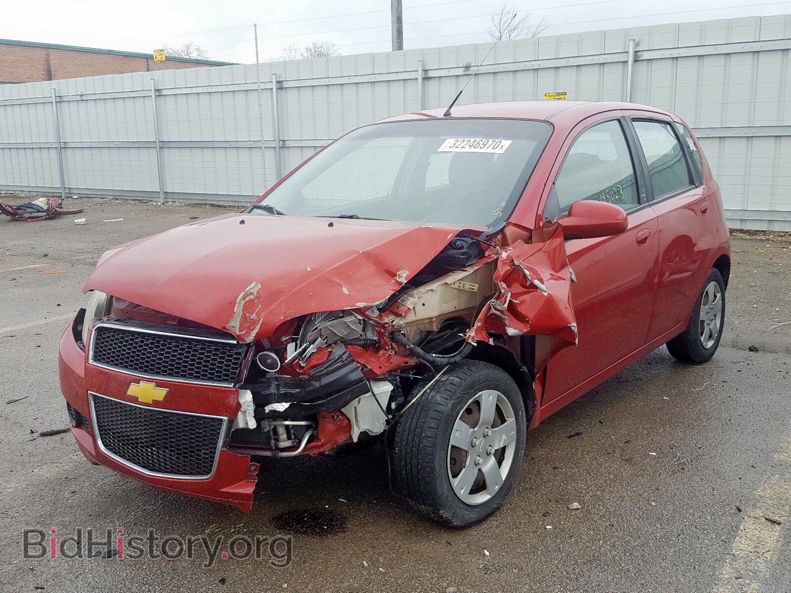 2011 CHEVROLET AVEO - VIN: KL1TD6DE2BB133528 - Фото 2
