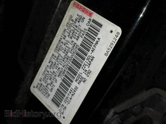 2003 TOYOTA COROLLA - VIN: JTDBR32E030006295 - Photo 10