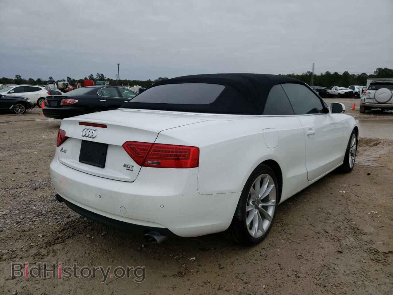 2013 AUDI A5 - VIN: WAULFAFH0DN001184 - Фото 4