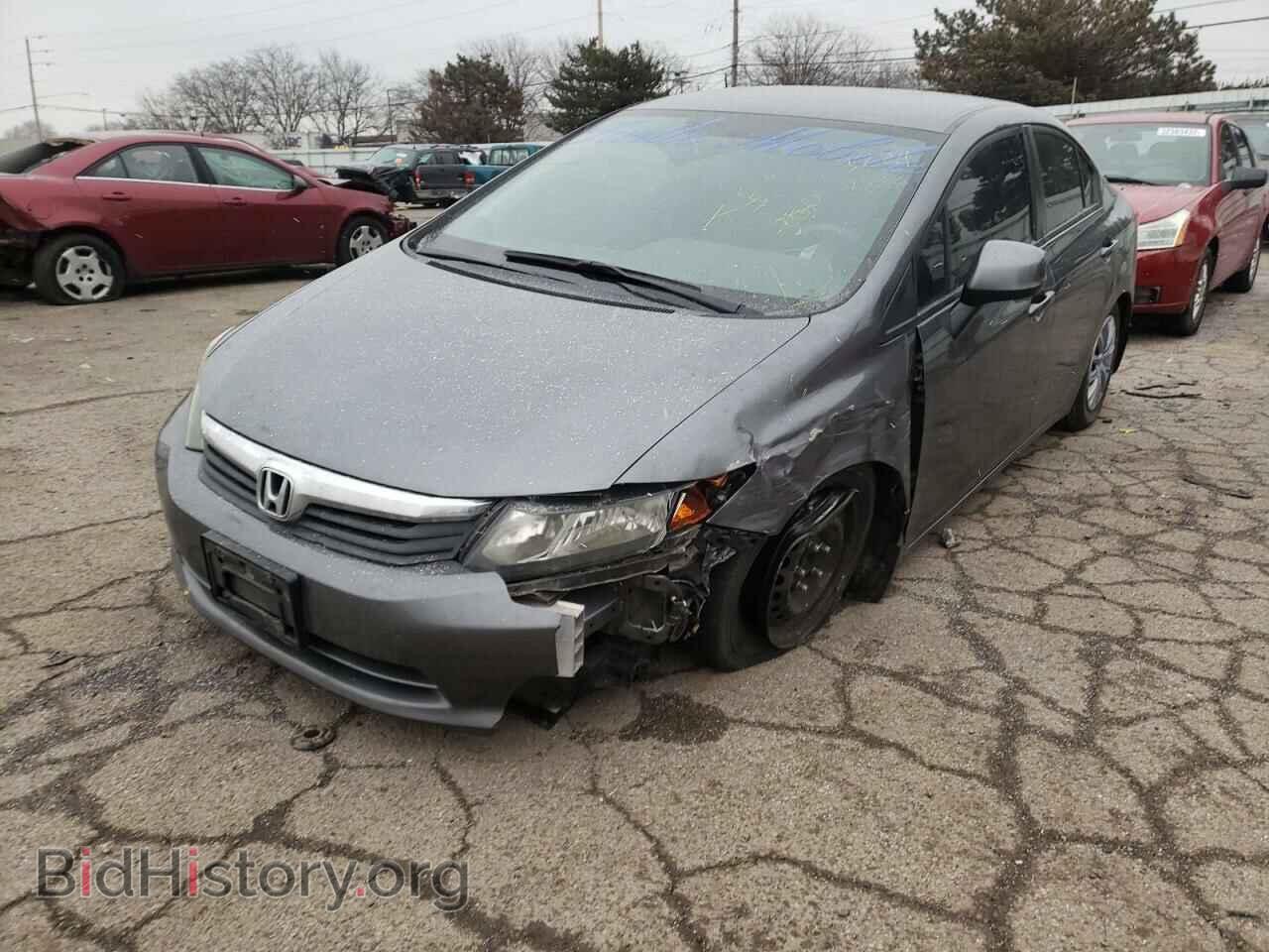 2012 HONDA CIVIC - VIN: 19XFB2F54CE033517 - Фото 2