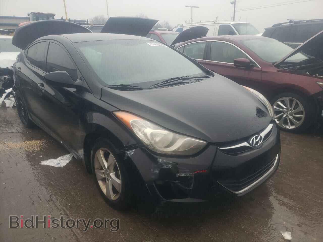 Photo KMHDH4AE7CU440205 - HYUNDAI ELANTRA 2012