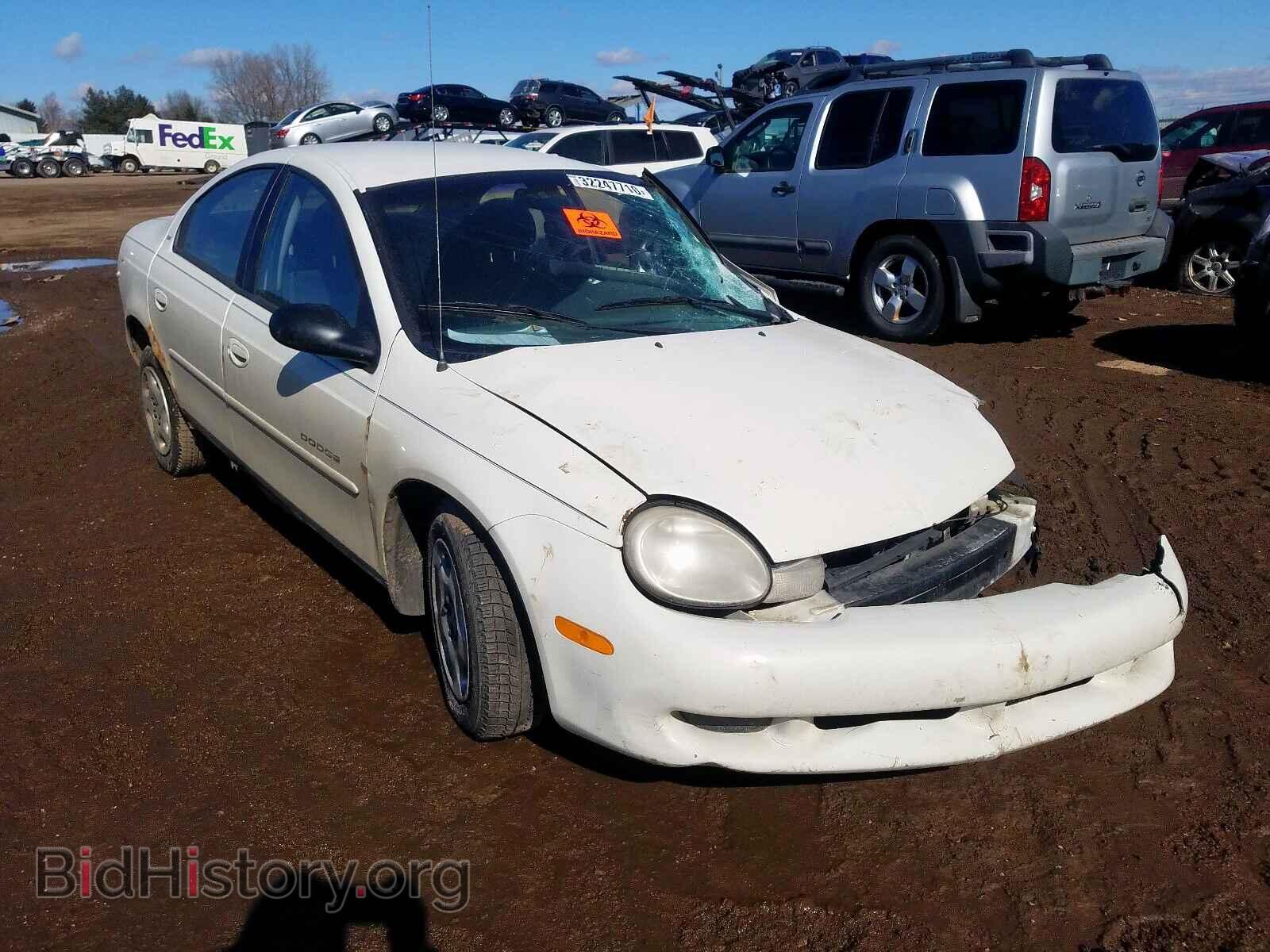 Фотография 1B3ES46C01D135838 - DODGE NEON 2001