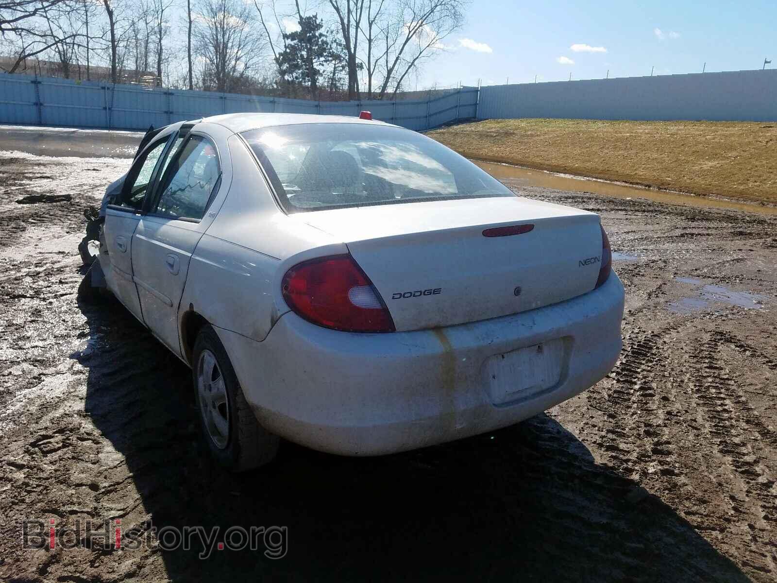 2001 DODGE NEON - VIN: 1B3ES46C01D135838 - Фото 3