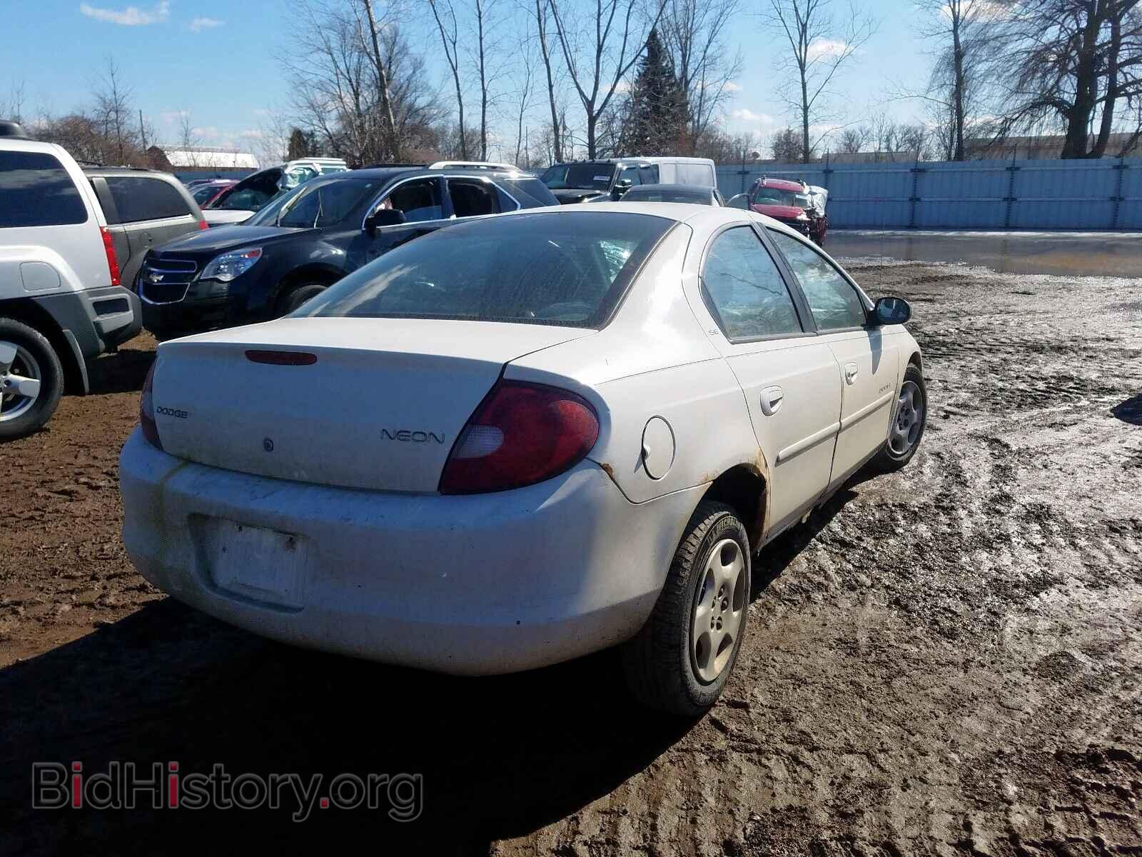 2001 DODGE NEON - VIN: 1B3ES46C01D135838 - Фото 4