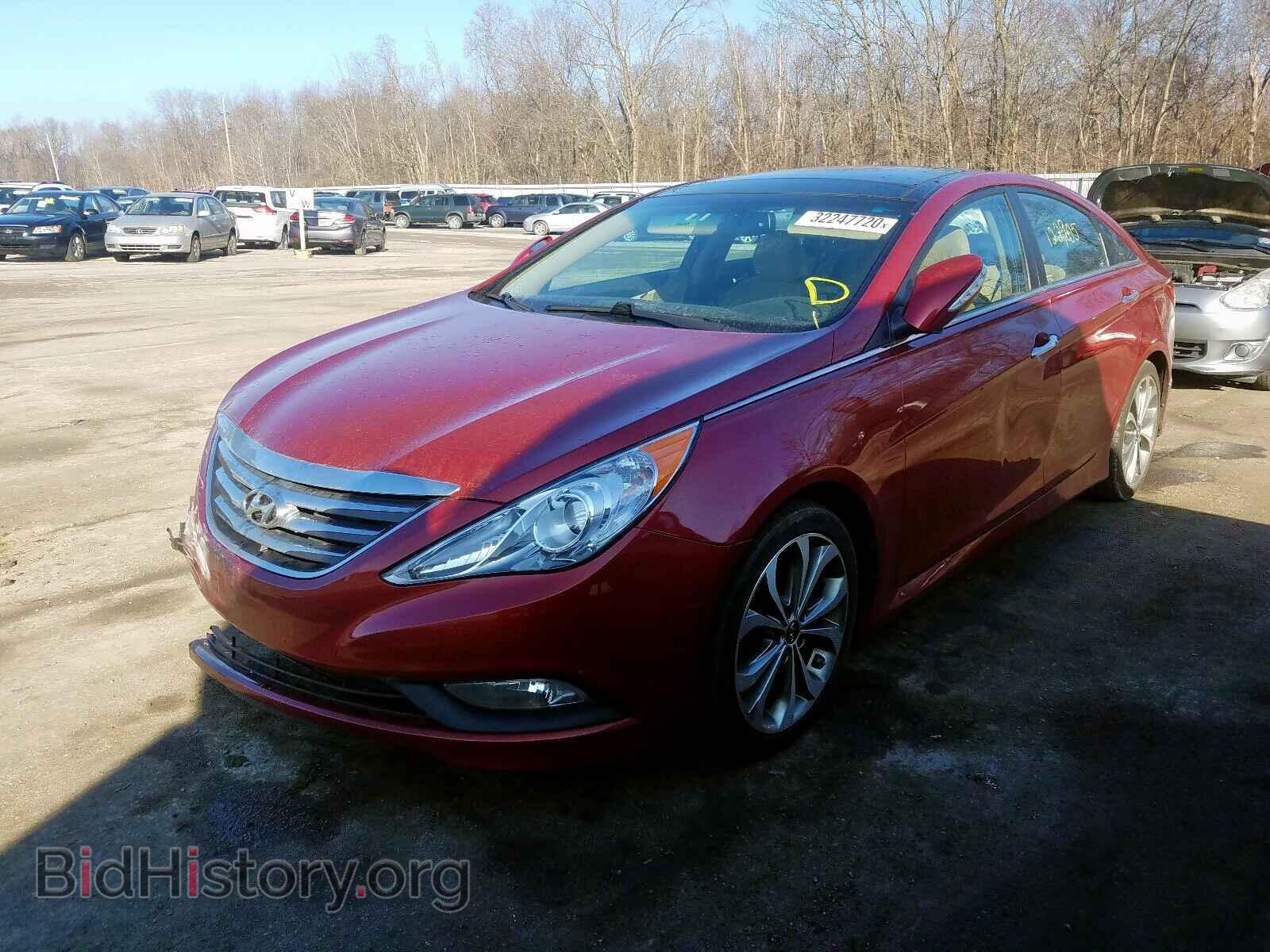 2014 HYUNDAI SONATA - VIN: 5NPEC4AB5EH855307 - Фото 2