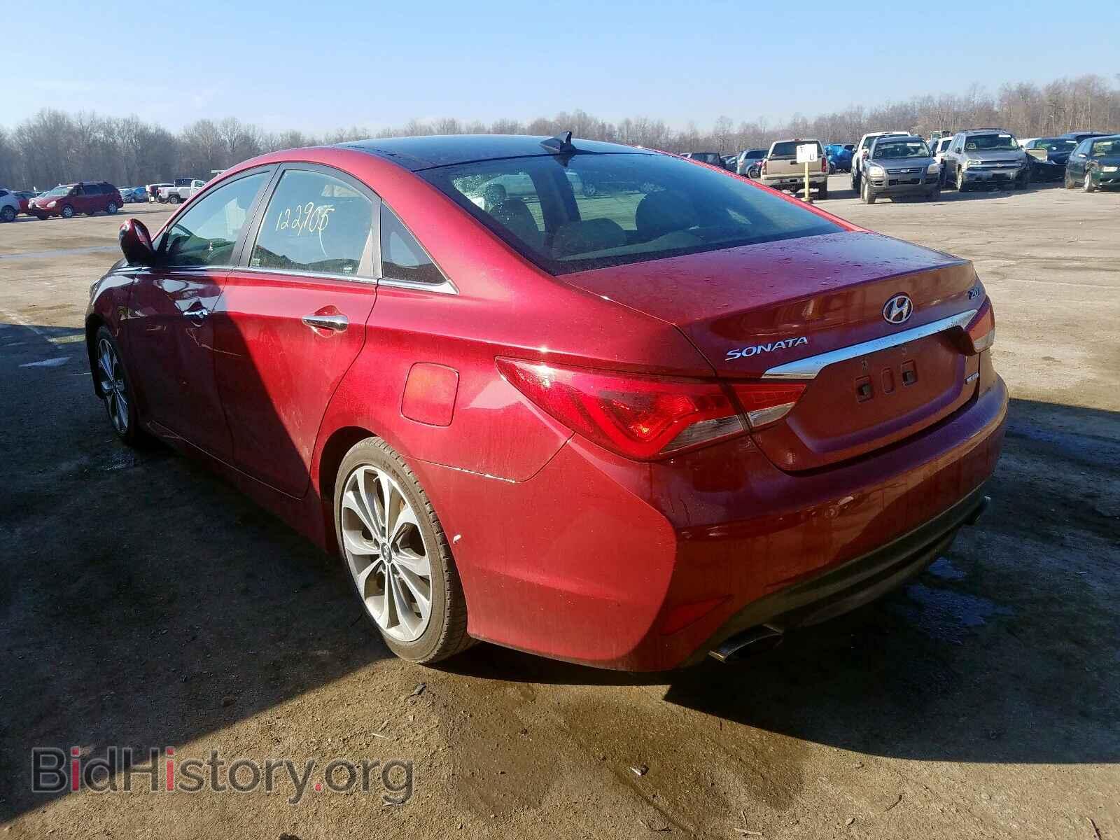 2014 HYUNDAI SONATA - VIN: 5NPEC4AB5EH855307 - Фото 3
