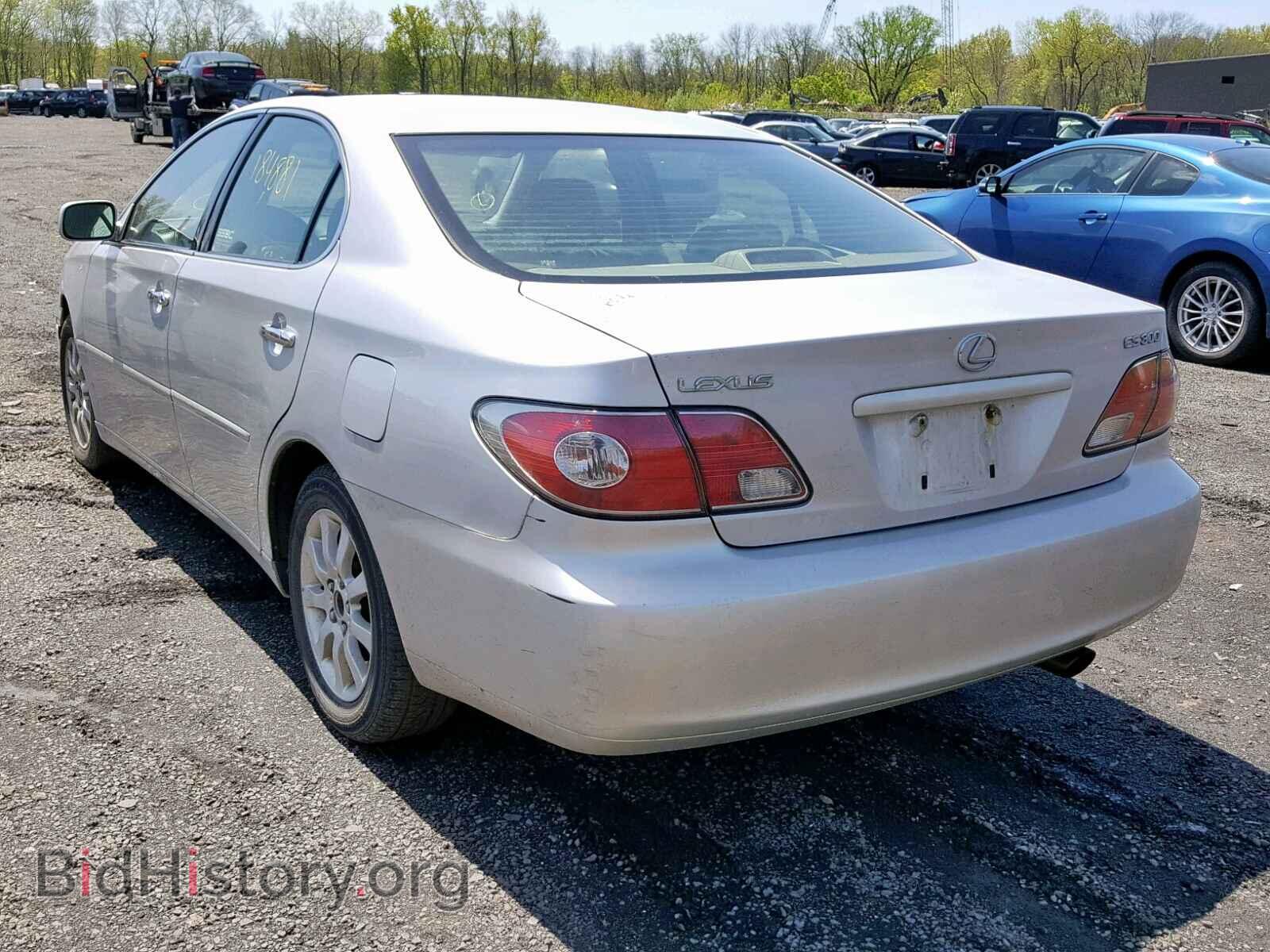 2002 LEXUS ES300 - VIN: JTHBF30G720083921 - Фото 3