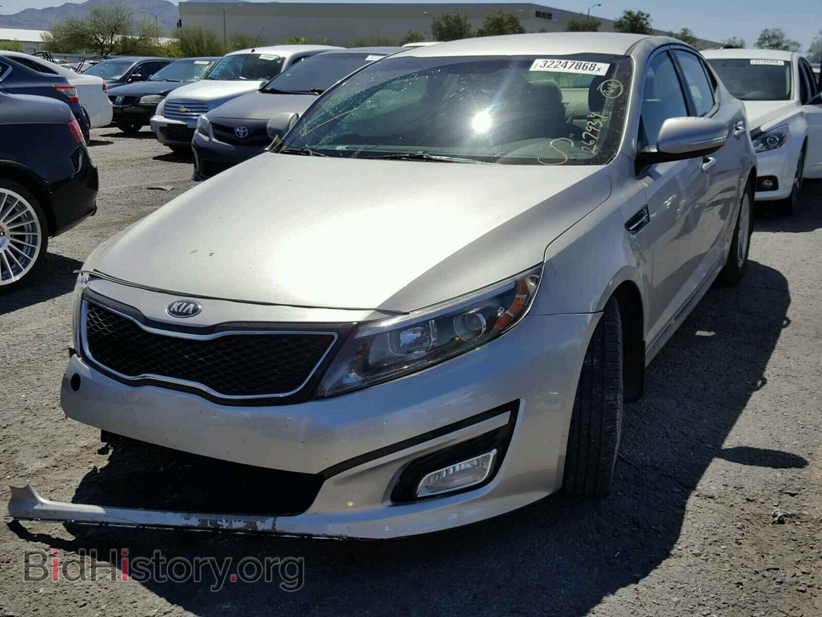 2015 KIA OPTIMA - VIN: KNAGM4A73F5544345 - Photo 2