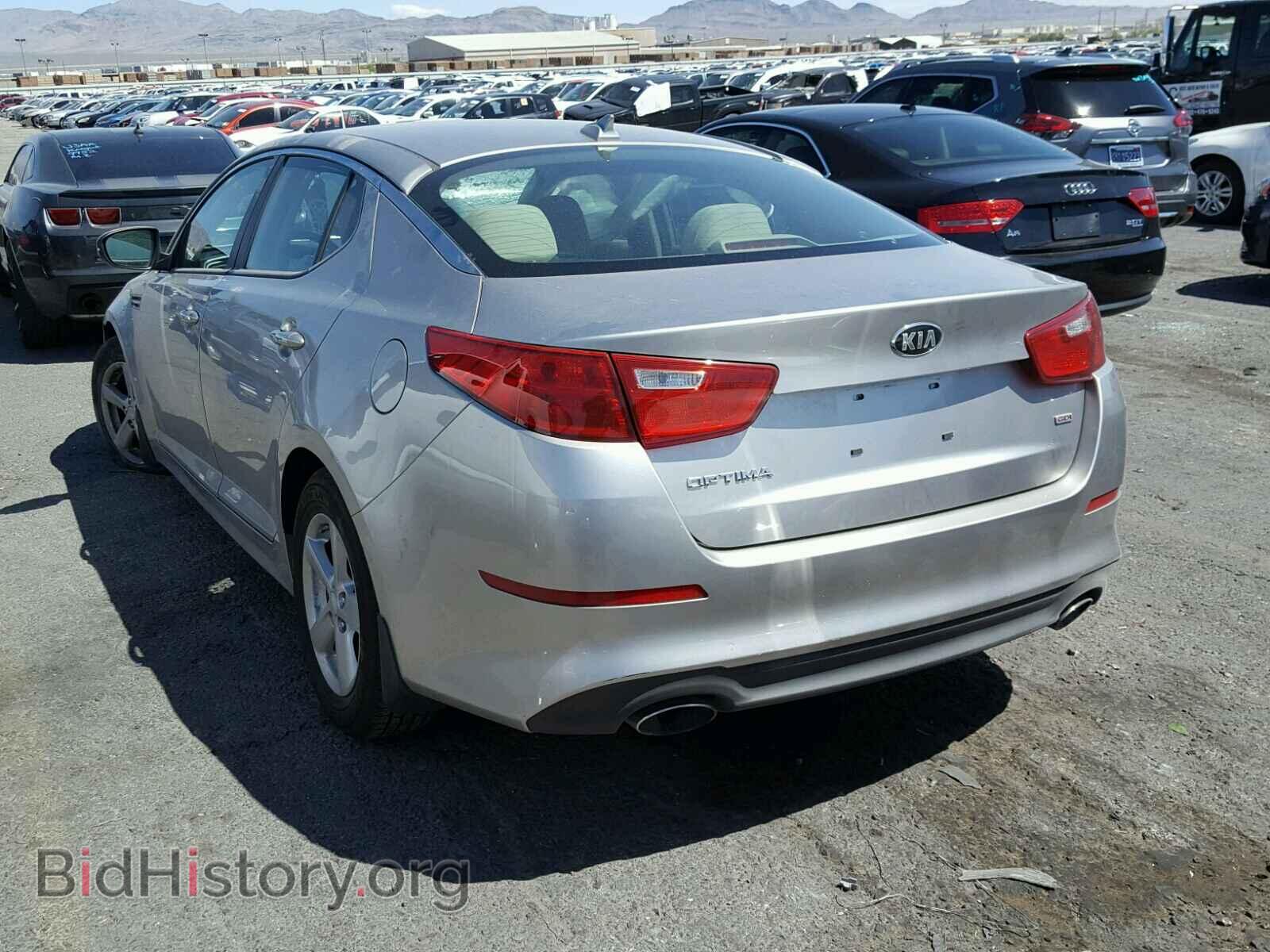 2015 KIA OPTIMA - VIN: KNAGM4A73F5544345 - Photo 3