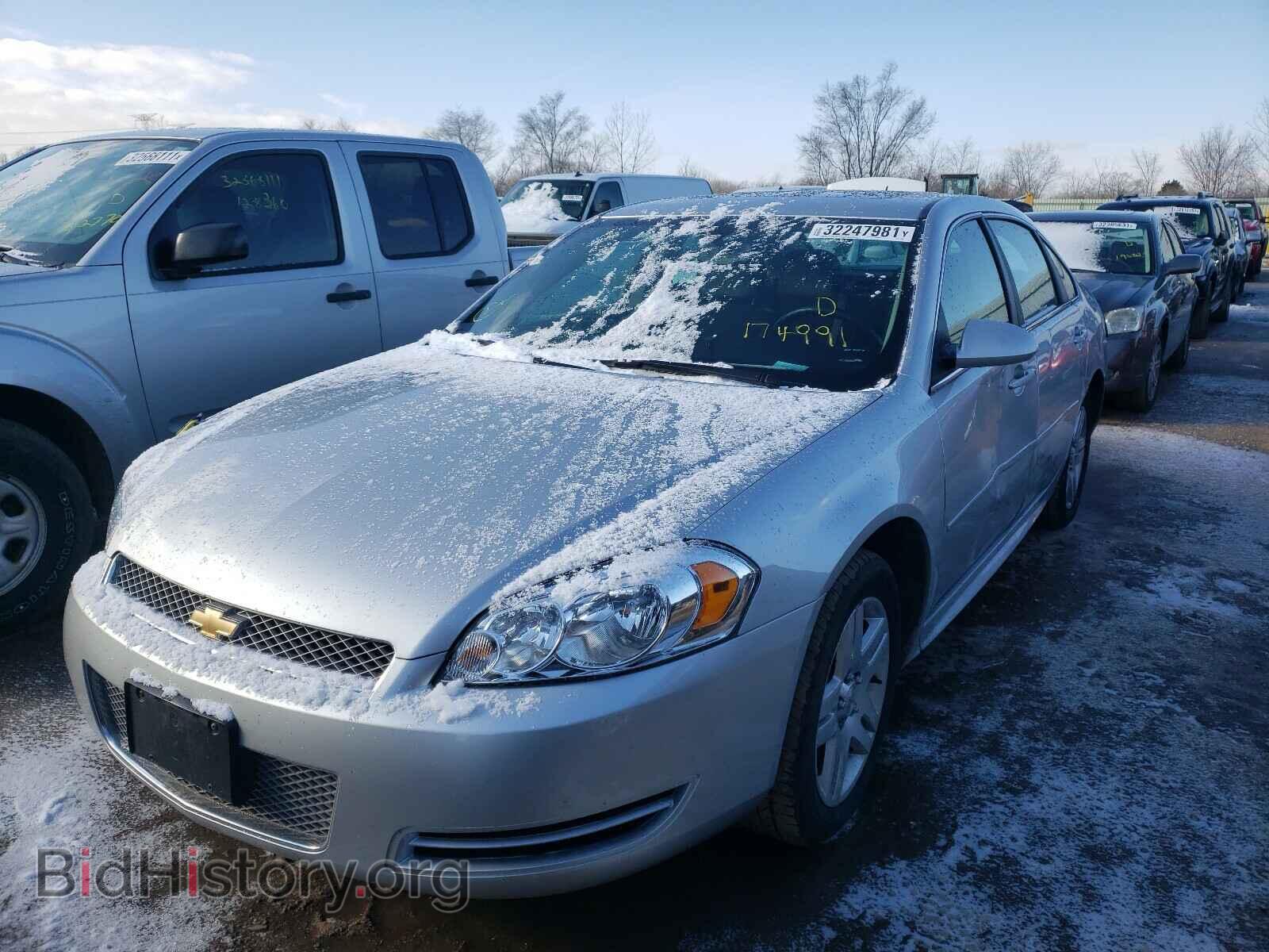 2014 CHEVROLET IMPALA - VIN: 2G1WB5E3XE1174991 - Фото 2