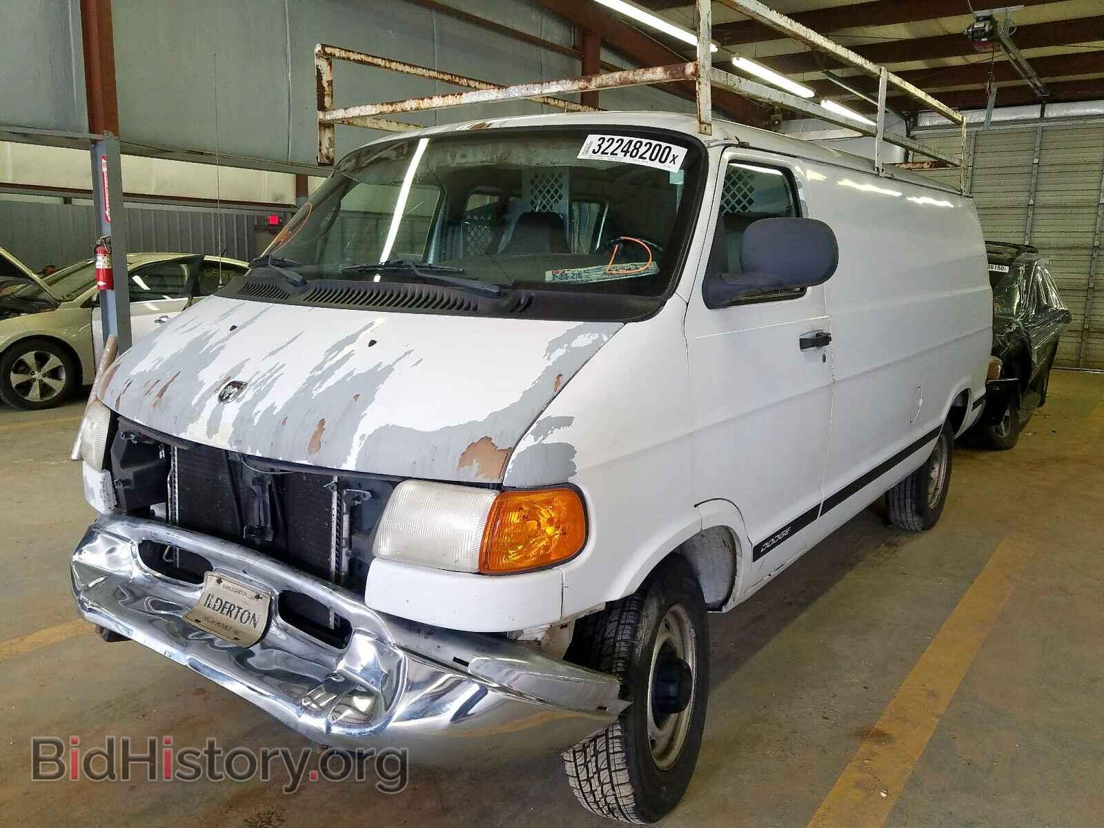 2002 DODGE RAM VAN - VIN: 2B7JB21Y82K107927 - Фото 2