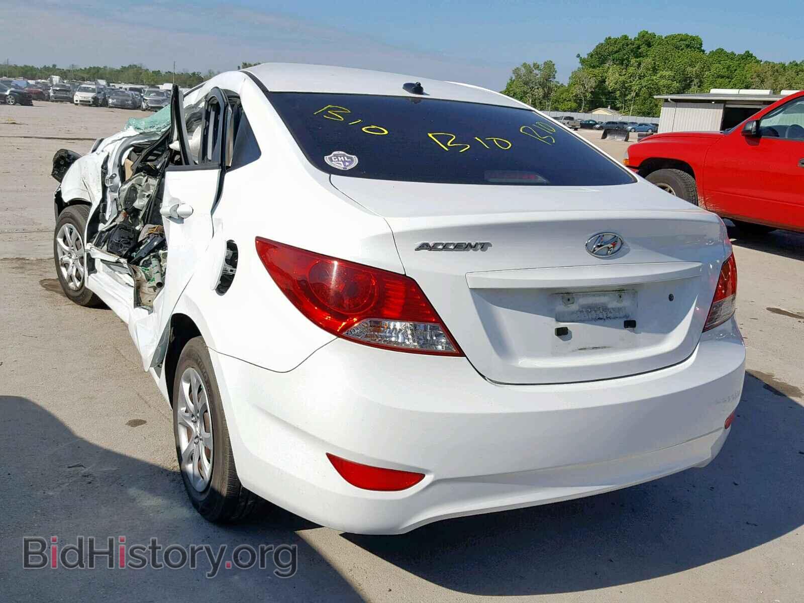 2014 HYUNDAI ACCENT - VIN: KMHCT4AE9EU672253 - Фото 3