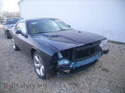 2014 Dodge CHALLENGER, blue — VIN 2C3CDYAG3EH110849, Copart