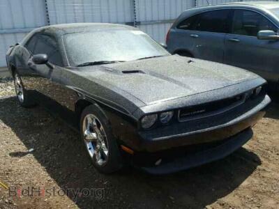 2014 Dodge CHALLENGER, black — VIN 2C3CDYBTXEH154164, Copart