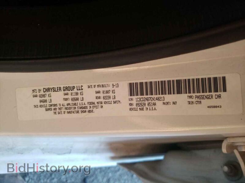 2014 Dodge AVENGER (VIN 1C3CDZAB7EN140213) — photo 10 of 10