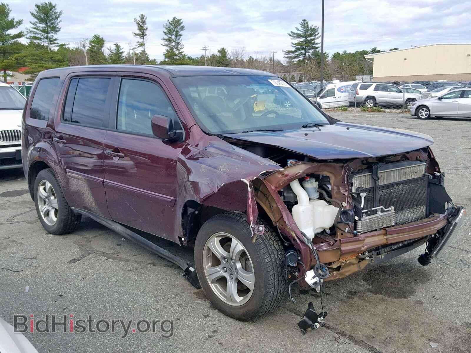 Photo 5FNYF4H58DB074699 - HONDA PILOT EXL 2013