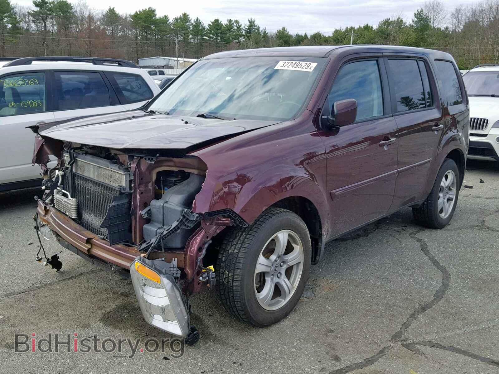 2013 HONDA PILOT EXL - VIN: 5FNYF4H58DB074699 - Фото 2
