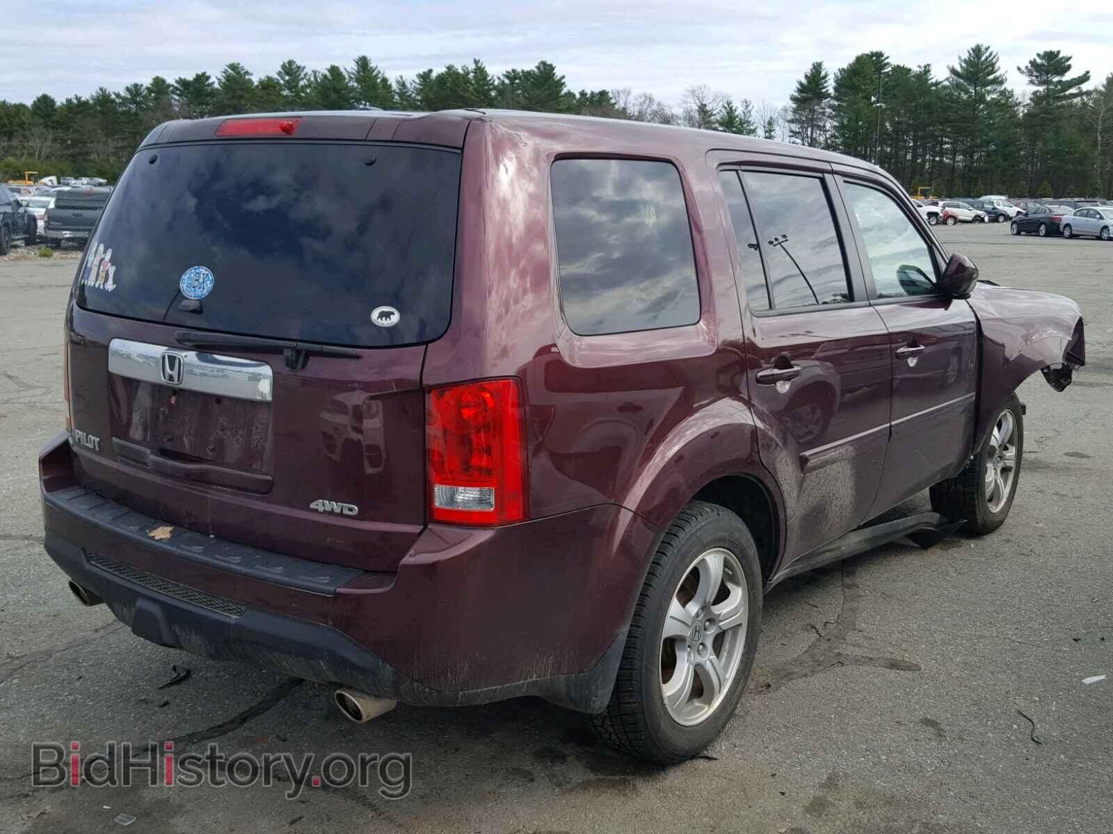 2013 HONDA PILOT EXL - VIN: 5FNYF4H58DB074699 - Фото 4
