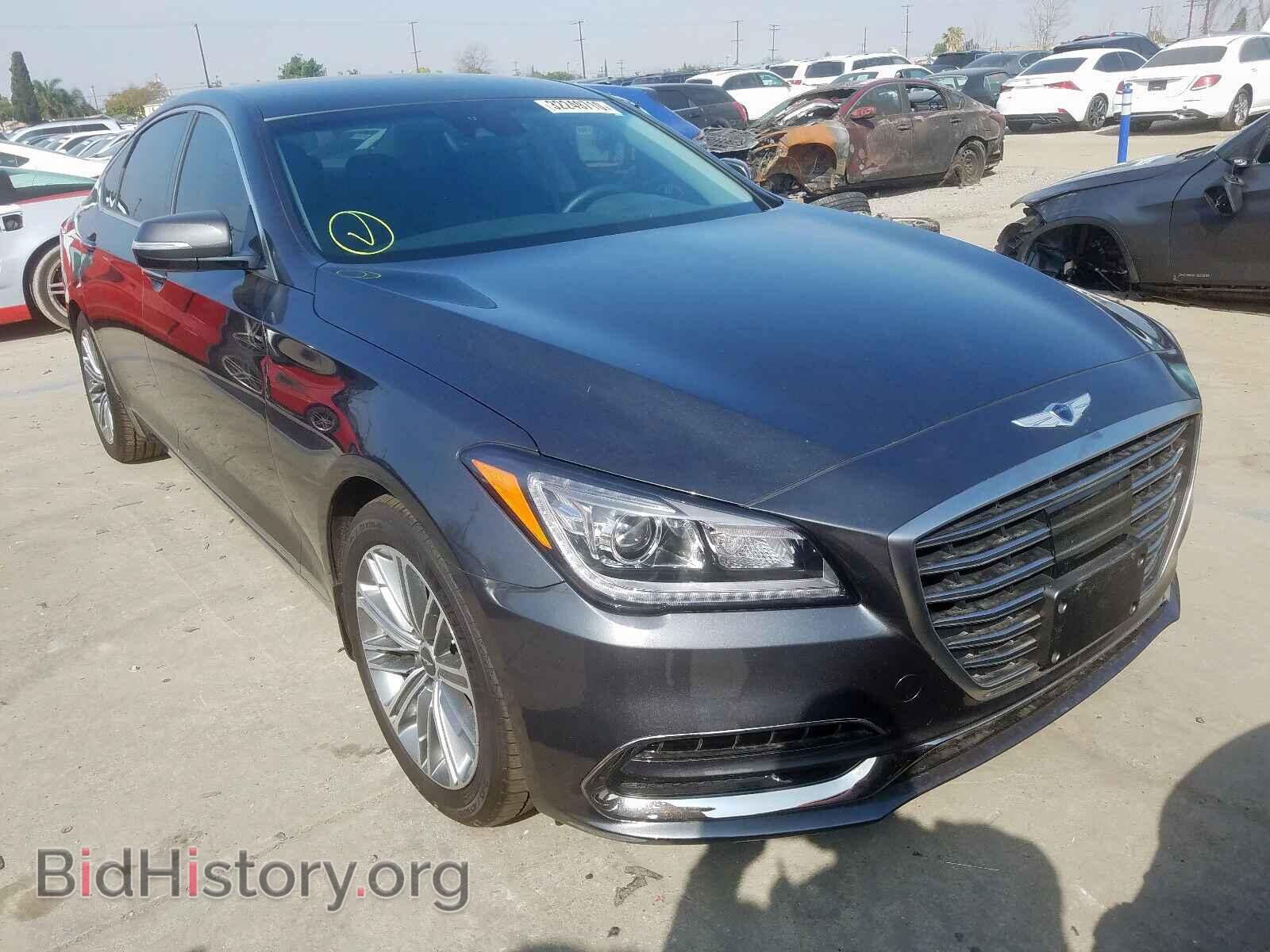 Photo KMHGN4JE6KU286929 - GENESIS G80 2019
