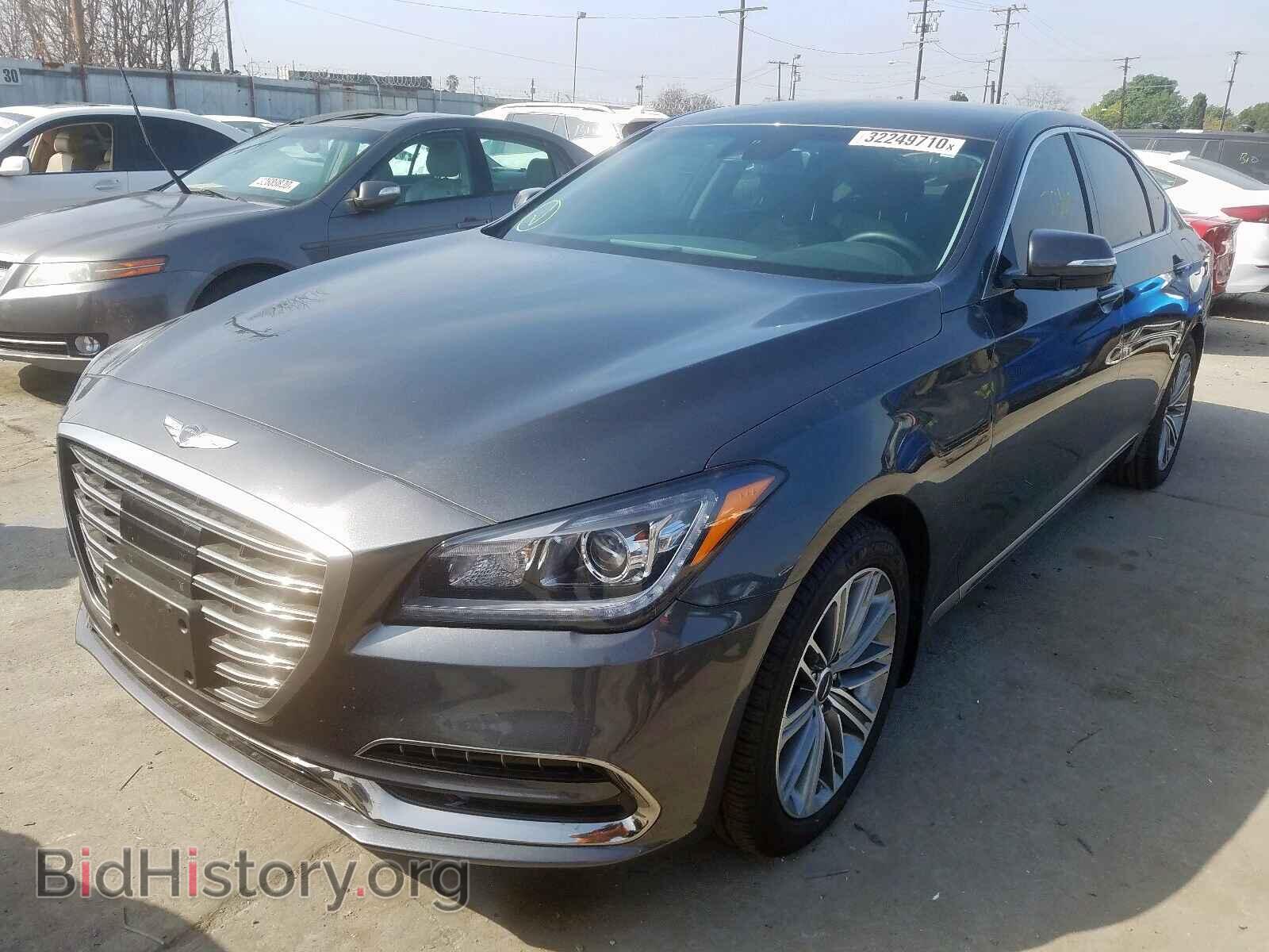 2019 GENESIS G80 - VIN: KMHGN4JE6KU286929 - Фото 2
