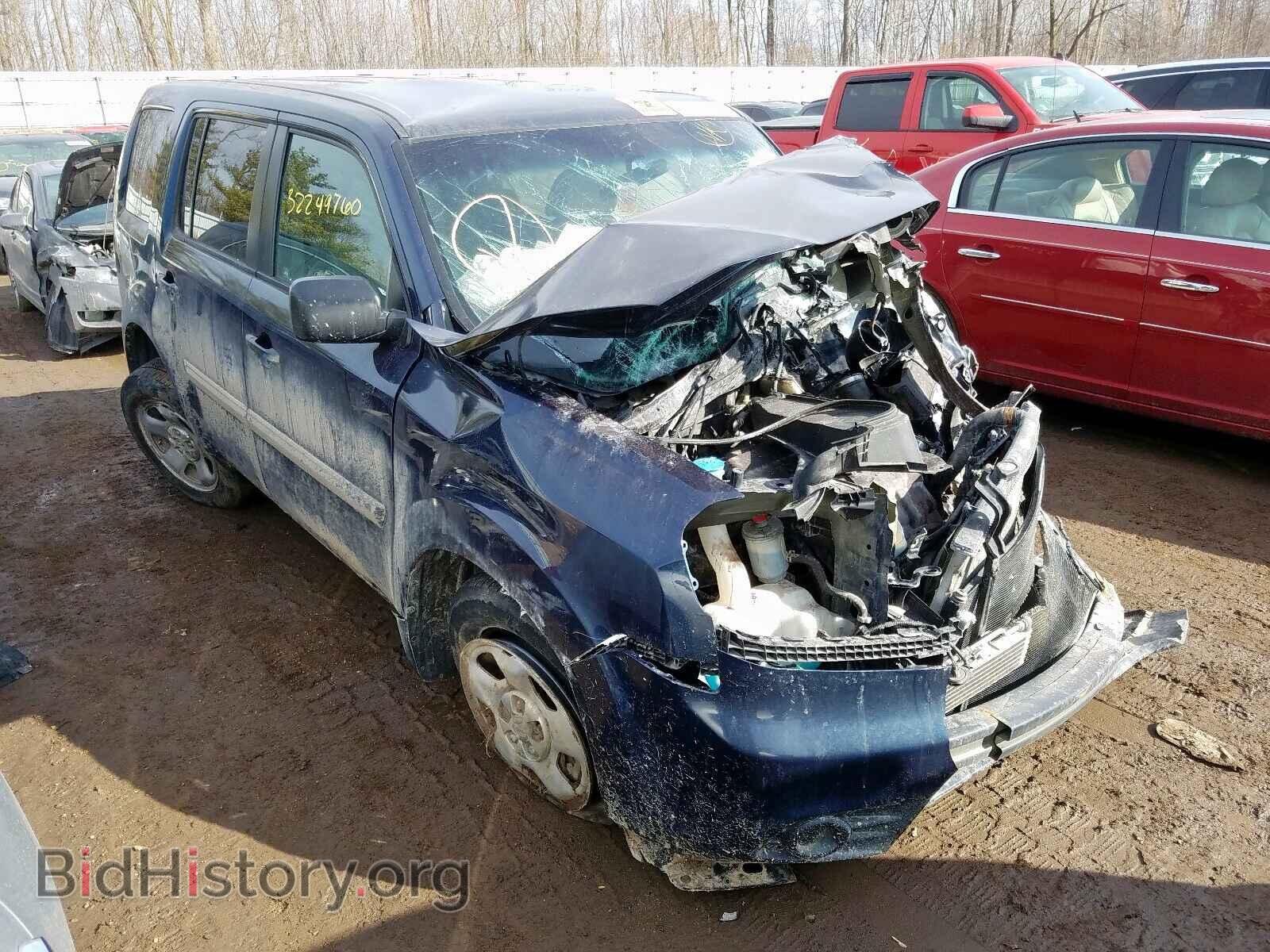 Фотография 5FNYF4H22CB013434 - HONDA PILOT 2012