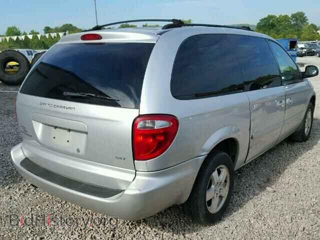 2007 DODGE CARAVAN - VIN: 2D4GP44L17R216349 - Фото 4