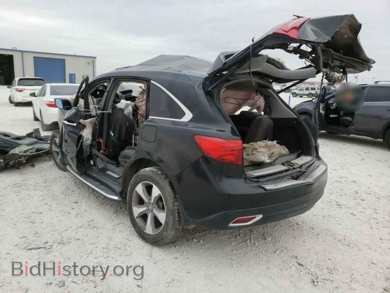 2014 ACURA MDX - VIN: 5FRYD4H22EB018415 - Фото 3
