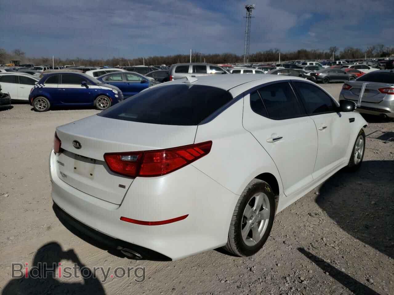 2015 KIA OPTIMA - VIN: KNAGM4A7XF5543192 - Фото 4