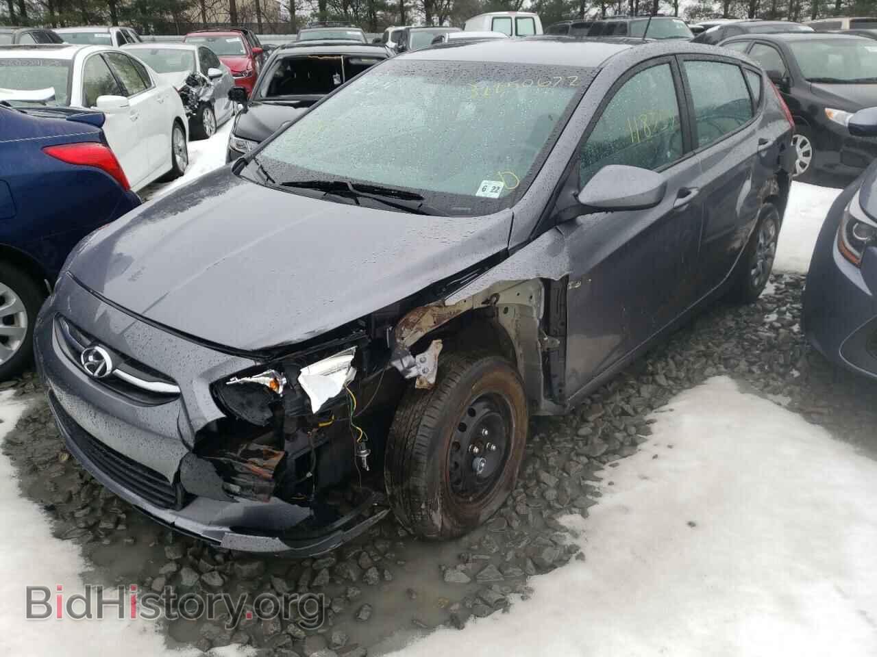 2017 HYUNDAI ACCENT - VIN: KMHCT5AE8HU342128 - Фото 2
