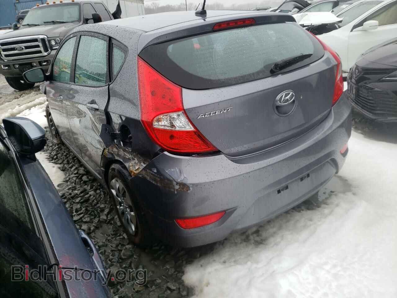 2017 HYUNDAI ACCENT - VIN: KMHCT5AE8HU342128 - Фото 3