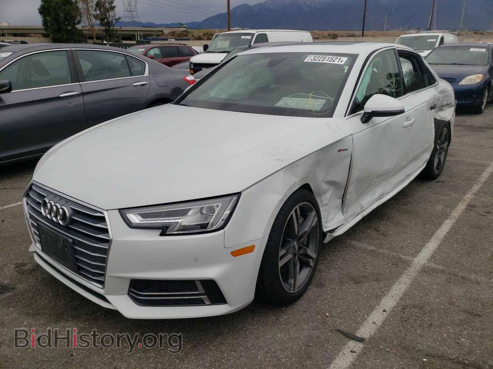 2018 AUDI A4 - VIN: WAUENAF44JA104295 - Фото 2