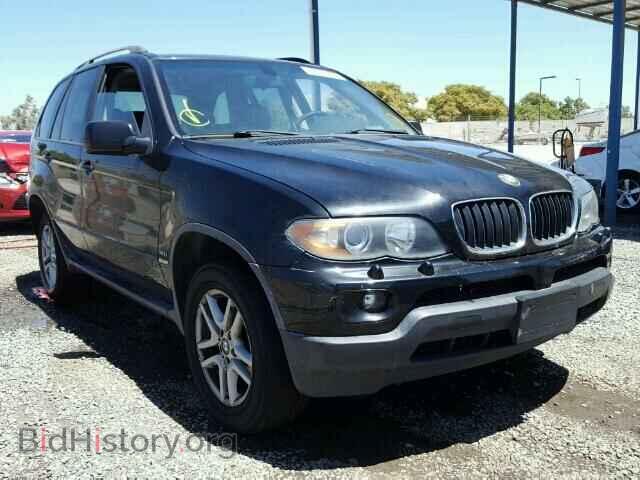 Photo 5UXFA13505LU46772 - BMW X5 2005