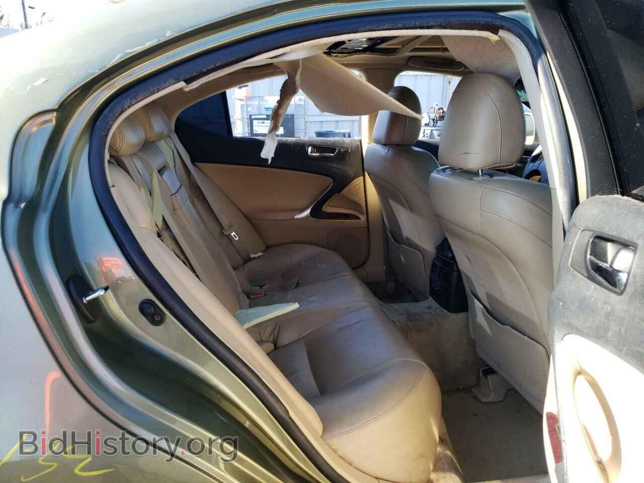 2006 LEXUS IS - VIN: JTHBE262165003319 - Фото 6