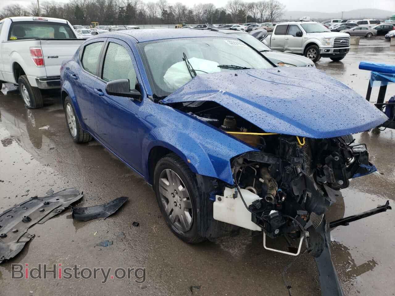 Фотография 1C3CDZAG9DN533978 - DODGE AVENGER 2013