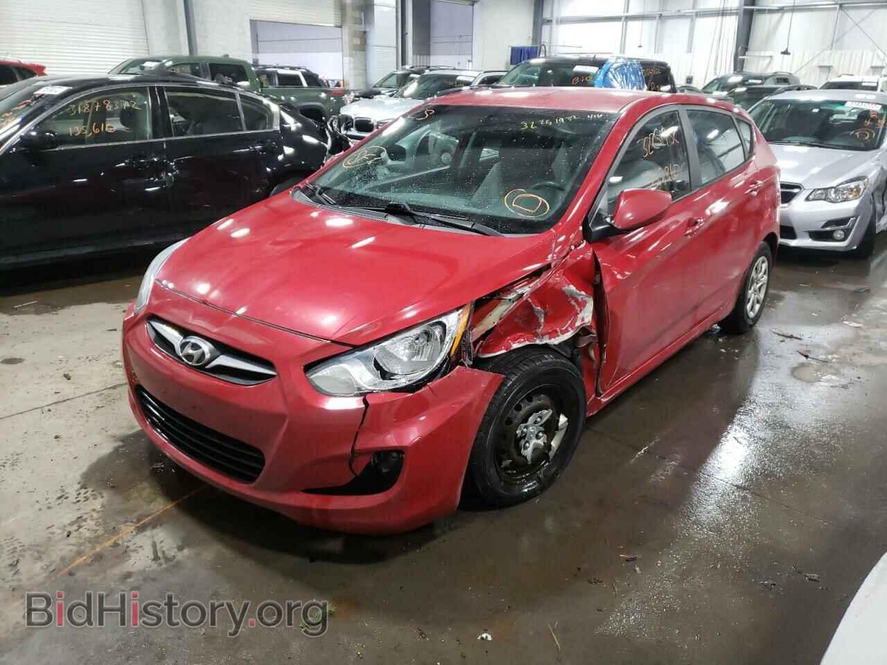2013 HYUNDAI ACCENT - VIN: KMHCT5AE3DU071876 - Фото 2