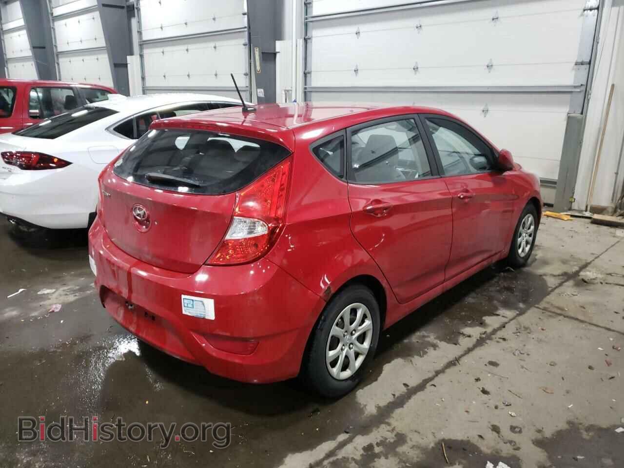 2013 HYUNDAI ACCENT - VIN: KMHCT5AE3DU071876 - Фото 4
