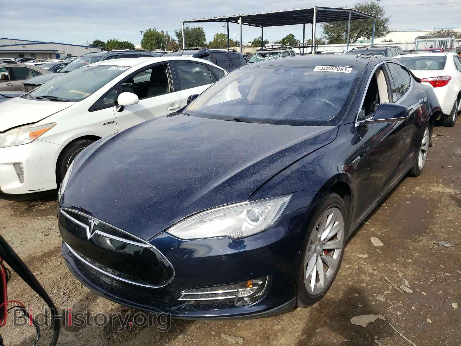 2015 TESLA MODEL S - VIN: 5YJSA1H2XFFP73277 - Фото 2