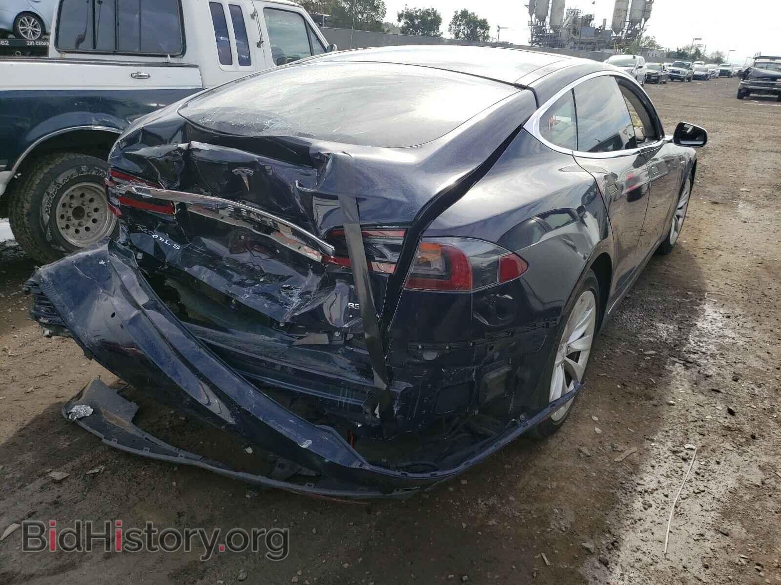 2015 TESLA MODEL S - VIN: 5YJSA1H2XFFP73277 - Фото 4