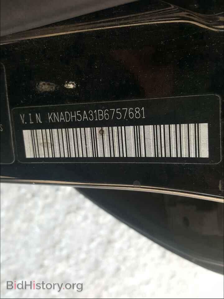 2011 KIA RIO - VIN: KNADH5A31B6757681 - Фото 10