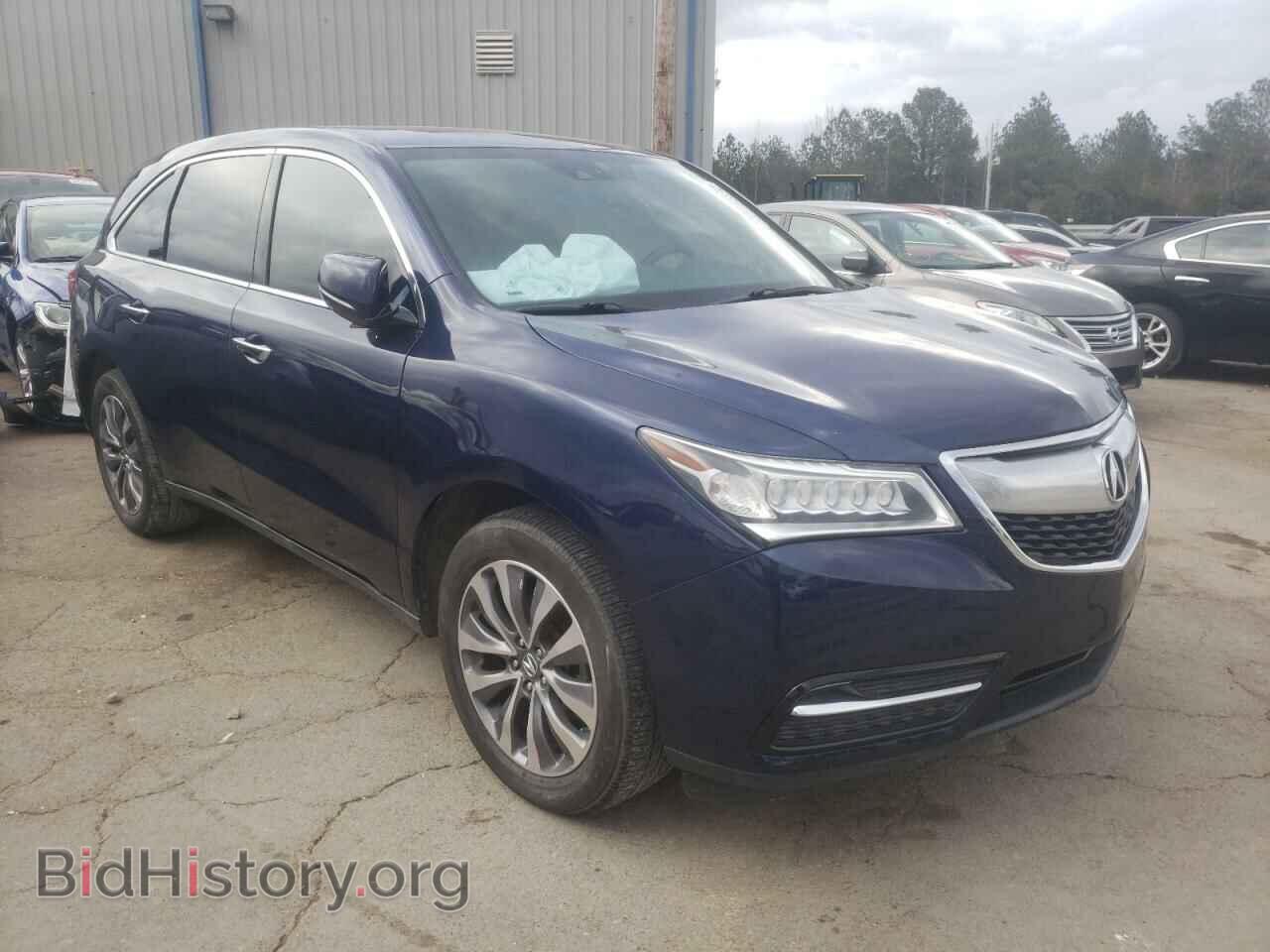 Фотография 5FRYD3H42FB001112 - ACURA MDX 2015