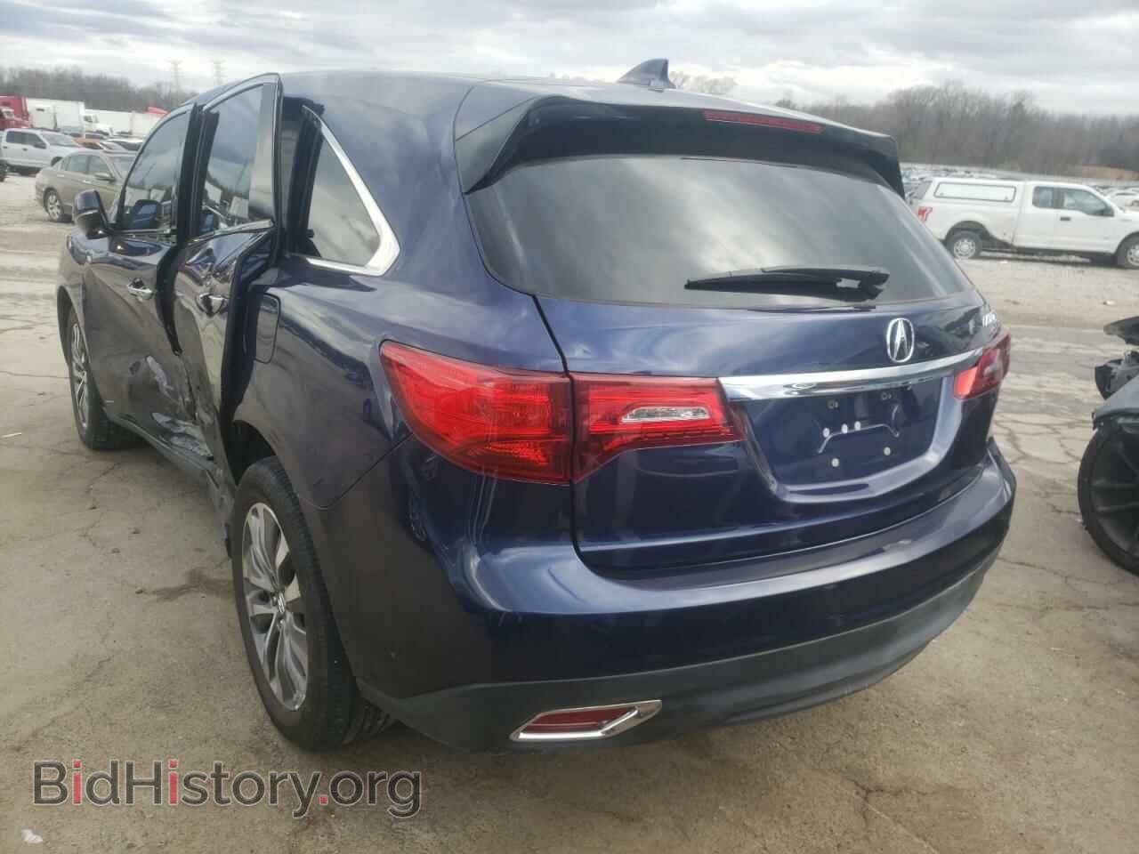 2015 ACURA MDX - VIN: 5FRYD3H42FB001112 - Фото 3
