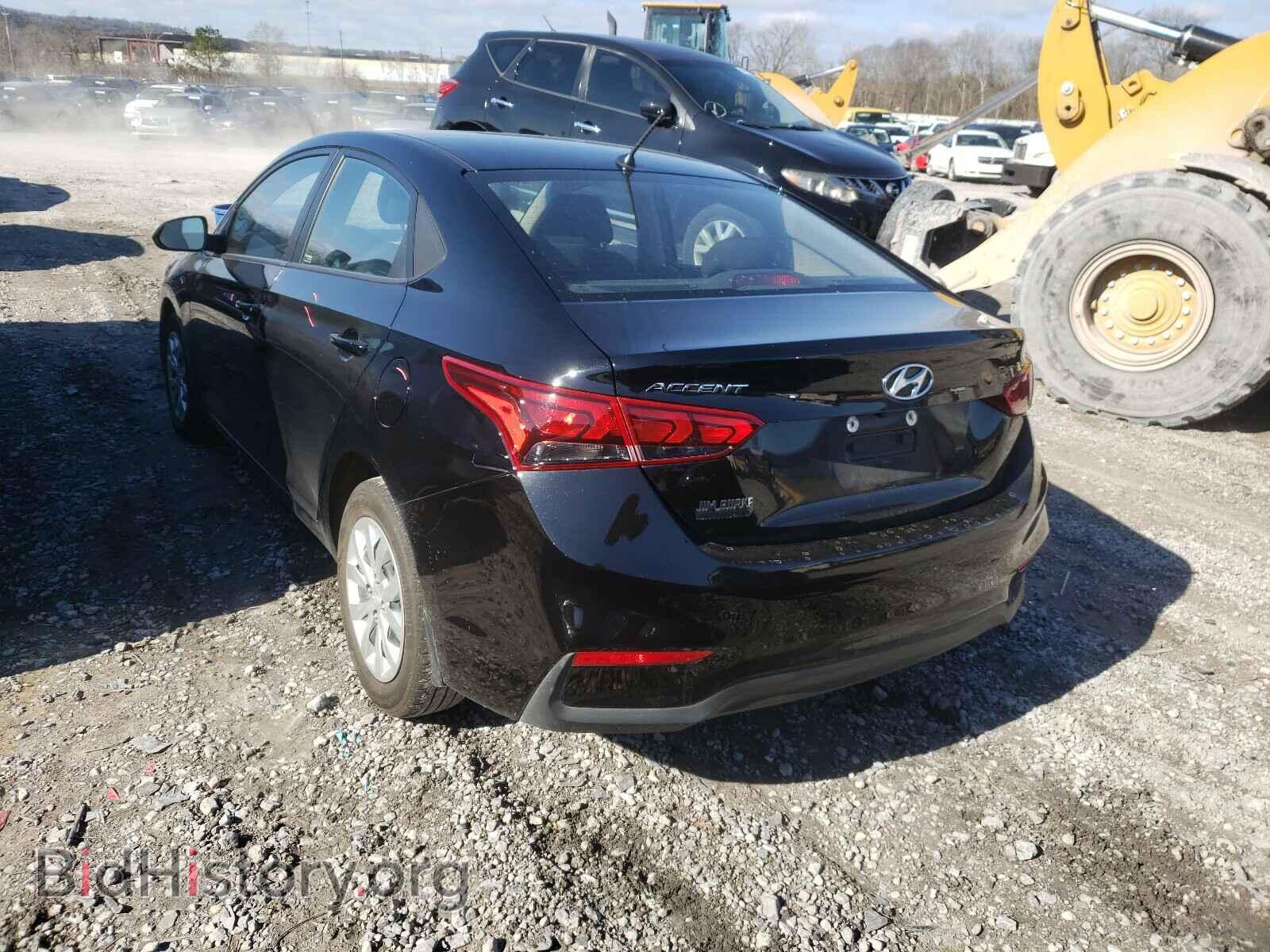 2020 HYUNDAI ACCENT - VIN: 3KPC24A64LE093845 - Фото 3