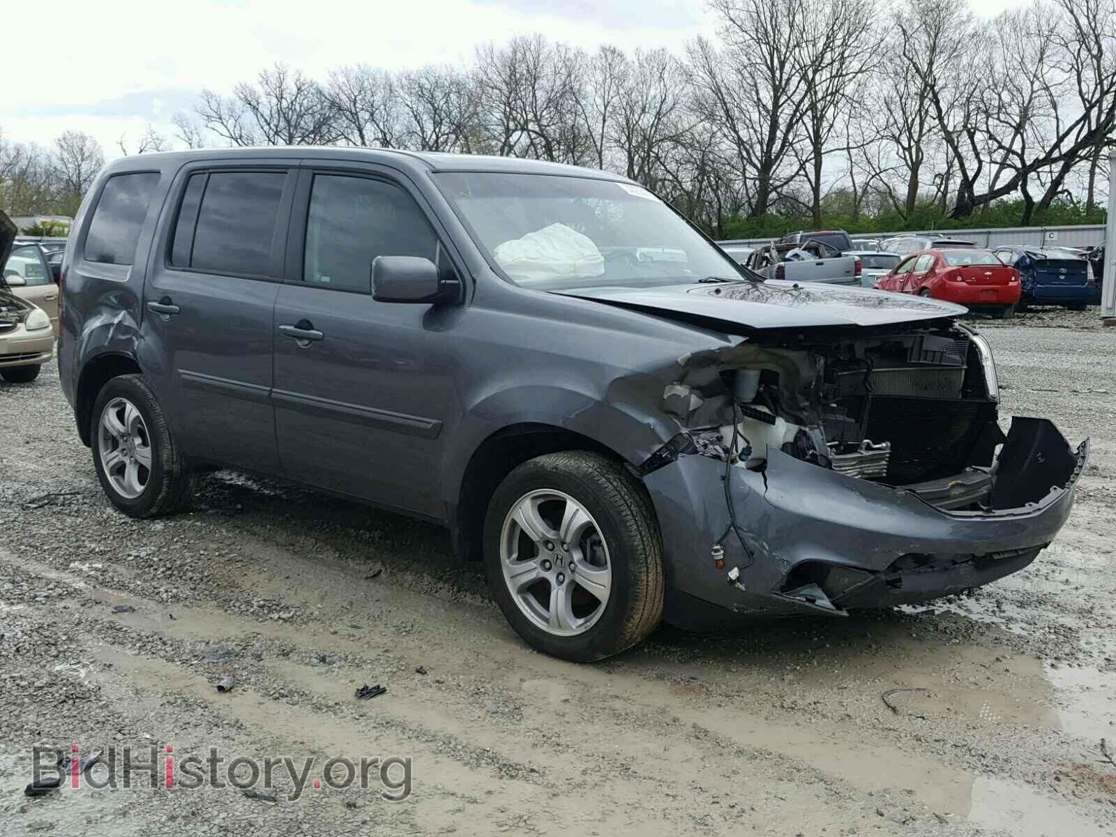 Фотография 5FNYF3H59CB015475 - HONDA PILOT 2012