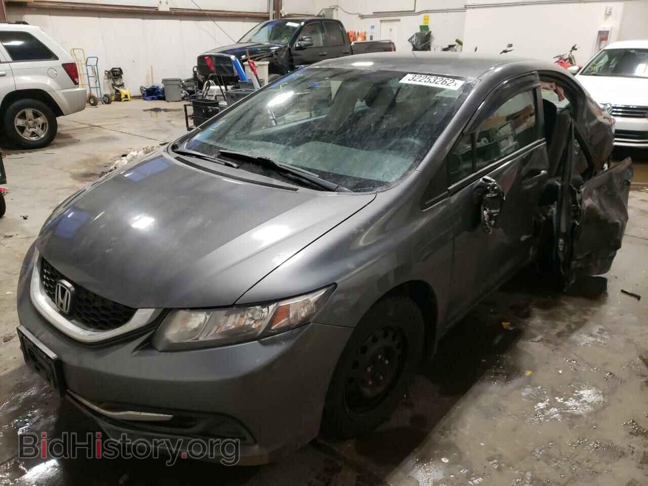 2013 HONDA CIVIC - VIN: 2HGFB2F43DH038674 - Фото 2