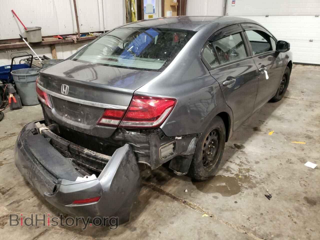 2013 HONDA CIVIC - VIN: 2HGFB2F43DH038674 - Фото 4