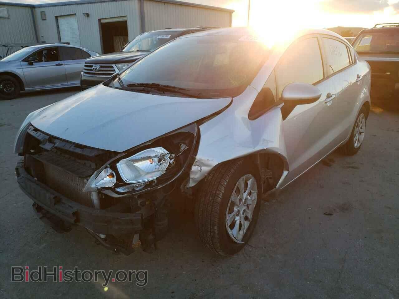 2013 KIA RIO - VIN: KNADM4A36D6300311 - Фото 2
